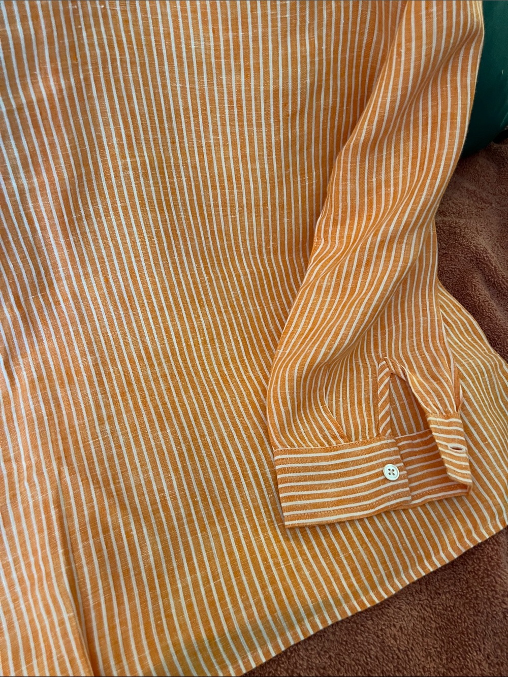 J Jill Linen Button Up Shirt - Picture 7 of 8
